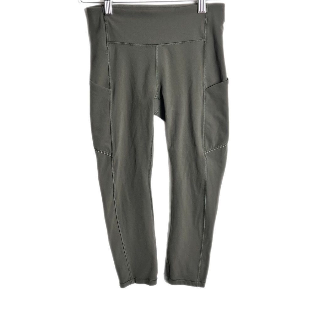 lululemon athletica Olive Utility High-Rise Pocket Leggings